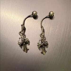 Elegant Cross Earrings